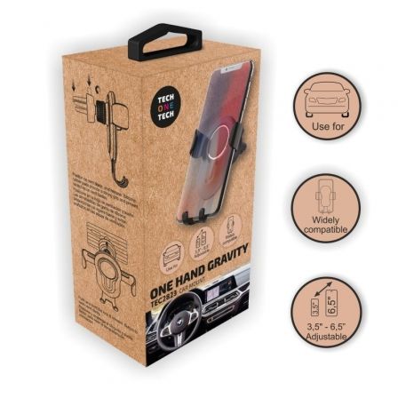 TECH-ONE-TECH Soporte de Coche Universal TEC2823 para Móviles de hasta 6.5''